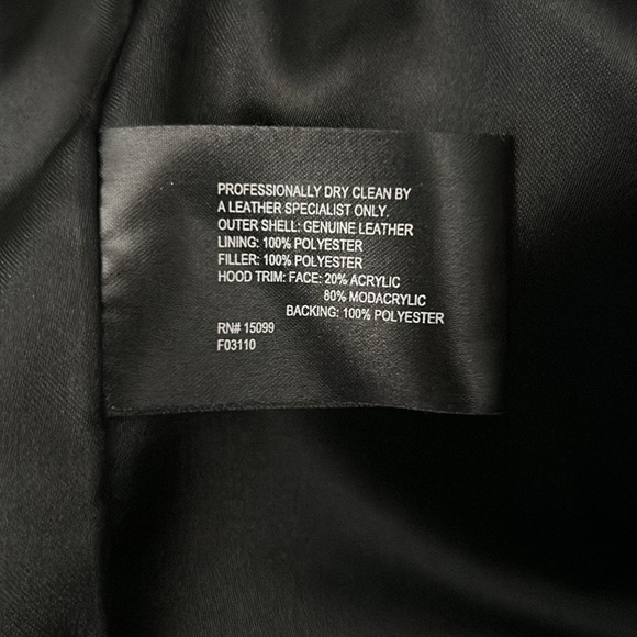 AR Bernardo Genuine Leather Jacket - Picture 10 of 10